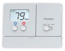 Thermostat daikin programmable value